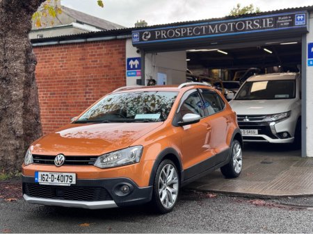 2016 Volkswagen Polo Cross, 1.2tsi Automatic, Only 67kms! New Nct 10/2027, Apple Car Play, Android Auto, Reversing Camera, Bluetooth, A/C, Sat Nav, Alloys, Ideal Starter Car, Finance Available, Service & Warranty, SIMI,