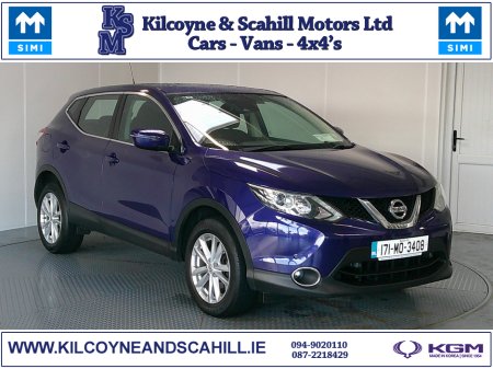 2017 Nissan Qashqai 1.5 DCI ACENTA 110PS 5 5DR €14,750