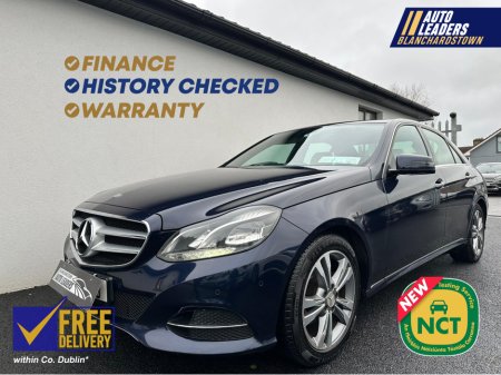 2014 Mercedes-Benz E Class E220 CDI SE 170 BHP AUTO NAV LEATHER
