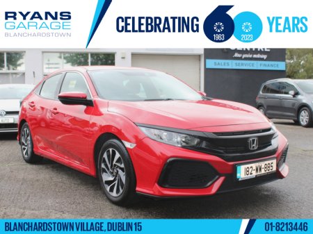 2018 Honda Civic 1.0 125BHP SMART 5DR  **LOW MILEAGE**