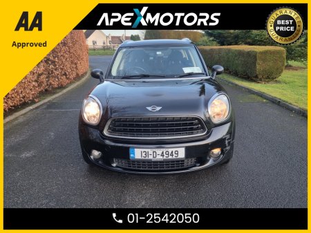 2013 MINI Countryman DIESEL COUNTRYMAN * AA APPROVED * 101 SAFETY CHECKLIST * IMMACULATE * TOP-SPEC 5DR HATCH * CRUISE CONTROL and SPEED LIMITER * 2-KEYS * NEW NCT MAY-26 * LOW TAX * 12-MONTH ROADSIDE ASSIST * 01-2542050 €6,449