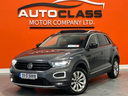2021 Volkswagen T-Roc PANORAMIC SUNROOF Sport 1.5 TSI M6F 150HP 5DR #44 €25,960 thumbnail