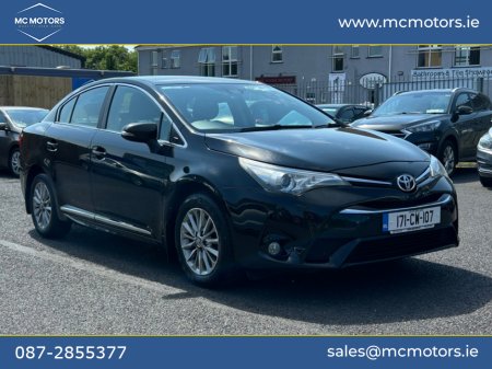 2017 Toyota Avensis FREE 12 MONTH WARRANTY + NCT + TAX €8,950