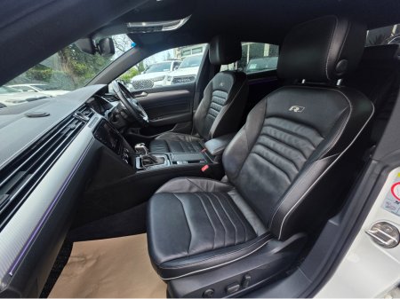 2018 Volkswagen Arteon 2.0 TSI R LINE EDITION 4 MOTION 280BHP - VIRTUAL DASH- FULL LEATHER HEATED ELECTRIC SEATS - SAT NAV - CARPLAY ANDROIDAUTO - BLIND SPORT - 360 PARKING SENSORS  - SELF PARKING ASSIST - 360 CAMER €27,950 thumbnail