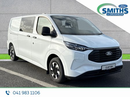2025 Ford Transit Custom C/CAB TREND 2.5 232PS PHEV **IN STOCK** €46,000