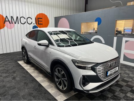 2023 Audi Q4 e-tron €35950 2023 AUDI Q4 E-TRON SPORTBACK 40 SLINE ELECTRIC AUTOMATIC / CRUISE CONTROL / 360° PARKING CAMERA / ELECTRIC MEMORY HEATED REAR & FRONT SEATS / PADDLE SHIFTERS / APPLE CARPLAY / AMBIENT LIGHTS €35,950 thumbnail