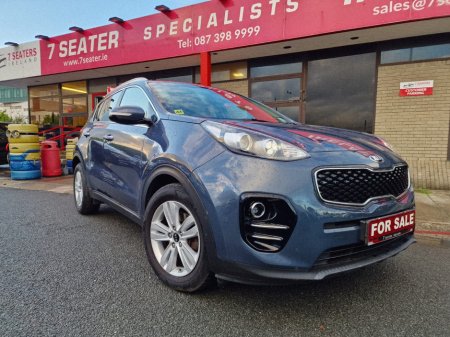 2018 Kia Sportage 1.7 CRDI 115 BHP PLATINUM SAM LOW MILEAGE 5 SEATER €16,900