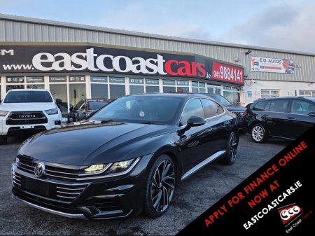 2018 Volkswagen Arteon 2.0 TSI  4 MOTION 280BHP VIRTUAL DASH FULL LEATHER HEATED ELECTRIC SEATS SAT NAV CARPLAY ANDROID AUTO BLIND SPORT PARKING SENSORS SELF PARKING ASSIST 360 CAMERA €27,500