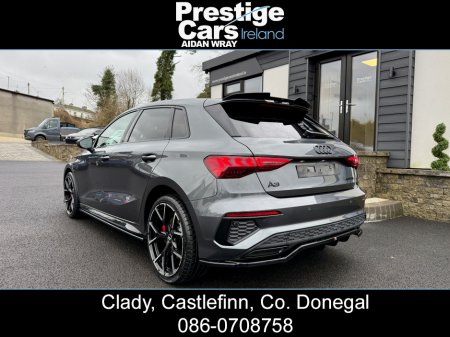 2022 Audi A3 1.4 45 TFSI E S LINE COMPETITION SPORTBACK BLACK EDITION,BODY KIT,DAYTONA GREY,XENON LIGHTS,AMBIENT LIGHTING,VIRTUAL COCKPIT,LEATHER,APPLE CAR PLAY,ONE OWNER,FULL AUDI HISTORY,HIGH SPEC €28,000 thumbnail