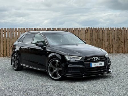 2017 Audi A3 2.0TDI 184 S-Tronic quattro S Line €17,999