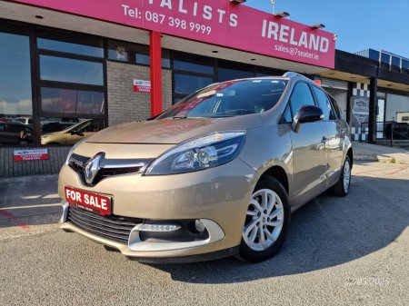 2016 Renault Grand Scenic GLASS MOONROOF, LIMITED EDITION PANORAMIC ROOF 7 SEATER €8,900