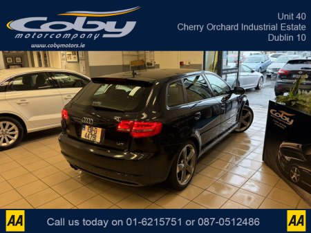 2013 Audi A3 1.4 S-line 5DR AUTO. New NCT Done Before Collection, Half Leather, Alloy Wheels, 2Keys, MFSW, Revers Camera, Parking Sensors, Dual Climate Control, Cruise Control, BT, Full Electrics, & more. €10,950 thumbnail