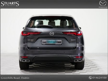 2026 Mazda CX-60 2.5 PHEV 327PS EXCLUSIVE LINE, COMFORT PACK, DEMO SPECIAL, SAVE €6, 155 OFF NEW PRICE*MACHINE GREY WITH BLACK LEATHER, ADAPTIVE LED HEADLIGHTS, UPGRAD €56,945 thumbnail