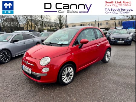 2014 Fiat 500 1.2 LOUNGE 69BHP 3DR €7,900 thumbnail
