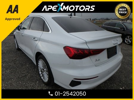 2022 Audi A3 FINANCE ARRANGED * 1.0 4Dr SALOON  * NEW NCT APR-26 * STAMPED SERVICE HISTORY * AA APPROVED * 101 SAFETY CHECKLIST * AUTOMATIC (DSG) * IMMACULATE * HEATED SEATS * COLOUR REVERSE CAMERA * TOP-SPEC €30,949 thumbnail