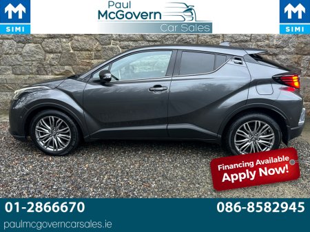 2022 Toyota C-HR HYBRID SOL 4DR AUTO**//**SAT NAV**//**REVERSE CAMERA**//**PARKING SENSORS**//**NEW NCT 03 2028**//**CHARCOAL GREY**//**€190 ROAD TAX**//**TRRADE IN CONSIDERED! €21,995