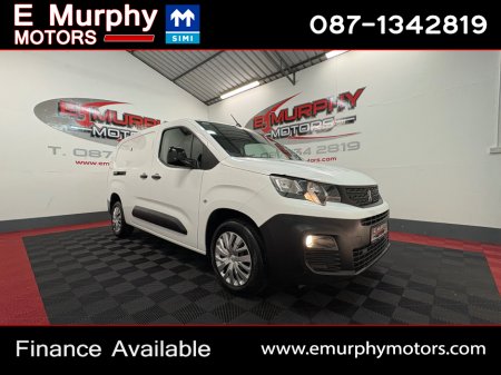 2022 Peugeot Partner 1.5 HDI LWB PROFESSIONAL PRO HIGH SPEC €50 PER WEEK €12,560 thumbnail
