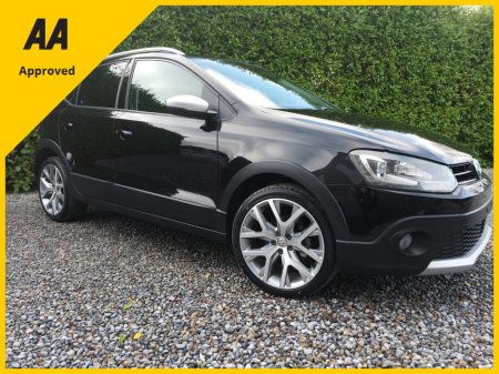 2016 Volkswagen Polo CROSS 1.2 TSI AUTOMATIC LOADED WITH EXTRAS ALLOY WHEELS FRONT FOGS FACTORY IMMOBILISER MULTI FUNCTION STEERING WHEEL APPLE CAR PLAY & ANDROID AUTO ETC. JUST FULLY SERVICED 4 NEW TYRES NCT & TAX