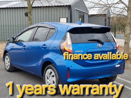 2019 Toyota Aqua 2019 TOYOTA AQUA HYBRID AUTO NCT&WARRANTY €12,900 €13,500
