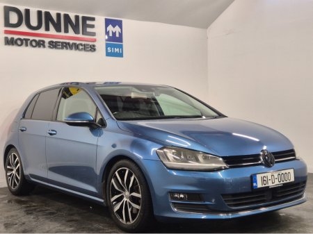 2016 Volkswagen Golf **HIGHLINE**ONLY 82000KMS**ALCANTARA SEATS**17" ALLOYS DIAMOND CUT**LANES ASSIST**KEYLESS ENTRY AND START**ADAPTIVE CRUISE CONTROL**DUAL ZONE CLIMATE CONTROL**REVERSE CAMERA**BLUETOOTH STREAMING €15,499 thumbnail