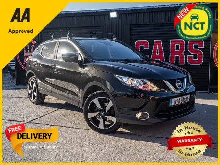 2016 Nissan Qashqai 2016 Qashqai 1.5dci N-Tec/New NCT/1yr warranty €12,888