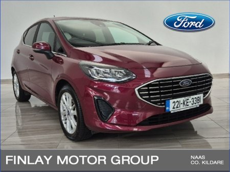 2022 Ford Fiesta 1.0T EcoBoost 100PS Titanium 6 spd