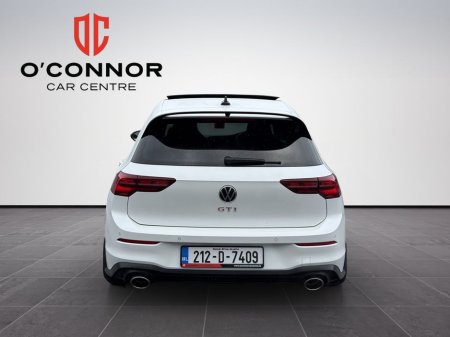 2021 Volkswagen Golf GTI Clubsport — Pure white, pan roof, and pure performance.” €44,888