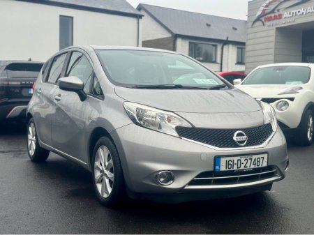 2016 Nissan Note 1.2 SC SV CVT Auto | Irish Car | Low Running Costs €7,950