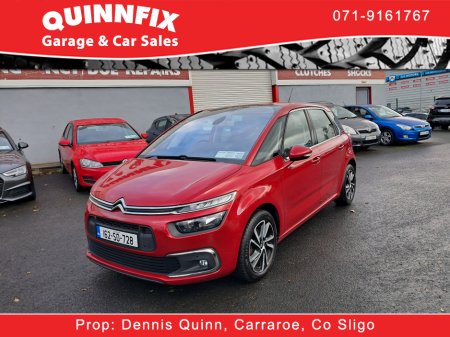 2016 Citroen C4 Picasso 1.6 BLUE HDI 120 F FEEL S/S 5DR BLUEHDI 120PS €9,350
