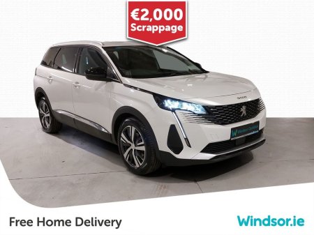 2022 Peugeot 5008 1.5 BlueHDi 130bhp Allure €32,995