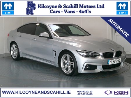 2019 BMW 4 Series 420D D F36 M SPORT AUTO GRAN COUPE 5DR A
