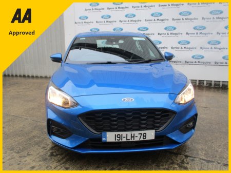 2019 Ford Focus ST-LINE 1.0 ECOBOOST WITH A LONG NCT TEST FULLY SERVICED AND READY TO GO €17,500 thumbnail