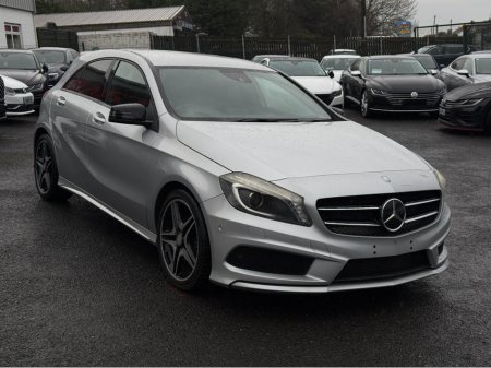 2013 Mercedes-Benz A Class ( 132 REG A180 AMG LINE NIGHT PACK AMG INTERIOR HALF LEATHER SEATS / HI SPEC / SYSTEM LOW ROAD TAX BAND / SIMI DEALER €13,450 thumbnail