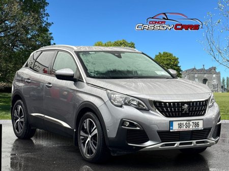 2018 Peugeot 3008 Allure 1.6 Blue HDI 120 4DR €17,950