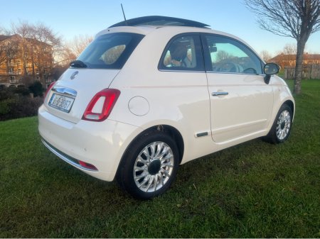 2016 Fiat 500 1.2 8V 69BHP LOUNGE S4 2DR €9,500