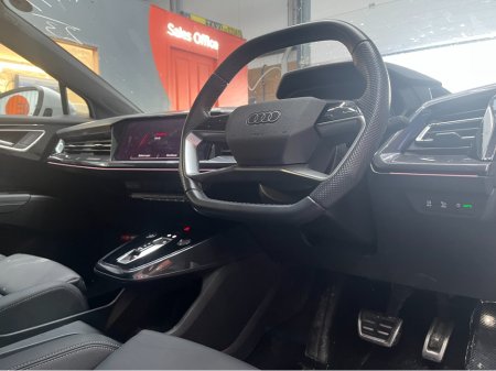 2023 Audi Q4 e-tron €34950 2023 AUDI Q4 E-TRON 40 S-LINE SPORTBACK ELECTRIC AUTOMATIC / CRUISE CONTROL / 360° PARKING CAMERA / HEATED SEATS / PADDLE SHIFTERS / APPLE CARPLAY / AMBIENT LIGHTS €34,950 thumbnail