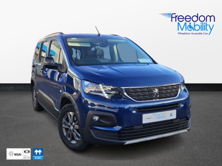 2024 Peugeot Rifter Lowered Floor Wheelchair Access €25,000