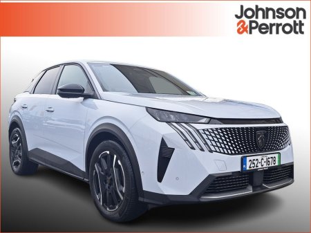 2025 Peugeot 3008 BEV 73kWH 210BHP Allure. €45,900