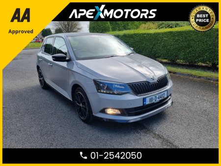 2018 Volkswagen Polo SKODA FABIA * FINANCE ARRANGED * SPECIAL EDITION MONTE CARLO * PAN SUNROOF * 1.0 TSI 95BHP 5DR * ONE LADY OWNER FROM NEW * IRISH CAR * NEW NCT JUN-28 * LOW TAX JUN-26 * IMMACULATE * 01-2542050