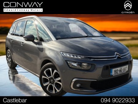 2019 Citroen Grand C4 Picasso GRAND S/TOURER 1.5 BLUE 130 FEEL 5DR 1.5BHDI 130PS €17,000