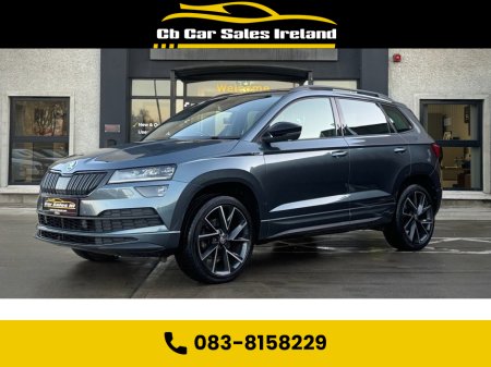 2022 Skoda Karoq 2.0 TDI SportLine SUV 5dr Diesel DSG 4WD Euro 6 (s/s) (150 ps) 1 OWNER + GLASS SUNROOF + REVERSE CAMERA + HEATED SEATS thumbnail