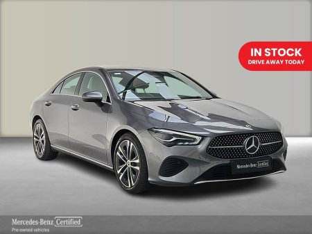 2024 Mercedes-Benz CLA Class 180d Coupe Progressive Plus €492pm €48,900