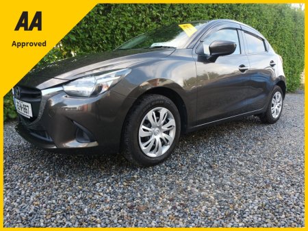 2015 Mazda Mazda2 1.3 PETROL AUTOMATIC SPOTLESS WITH ONLY 28,093kms JUST FULLY SERVICED 2 YEARS NCT & 1 YEARS ROAD TAX PROXIMITY KEYS FACTORY IMMOBILISER PUSH BUTTON START APPLE CAR PLAY & ANDROID AUTO REVERSE CAMERA