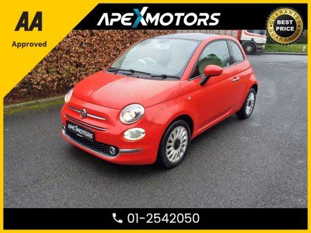 2017 Fiat 500 FINANCE ARRANGED * TOP-SPEC LOUNGE MODEL * PAN SUNROOF * NEW NCT FEB-28 * IMMACULATE * STAMPED SERVICE HISTORY * AA APPROVED * 101 SAFETY CHECKLIST * LOW LOW MILES * 2-KEYS * LOW TAX * 12-MONTH ROADSI €11,949 thumbnail