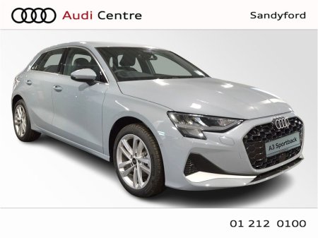 2025 Audi A3 SB 30 TDI 115HP SE Price new was € 43,030