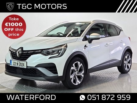 2023 Renault Captur RS Line - 18" Diamond Cut Alloy Wheels, Reverse Camera With Parking Sensors, Sat Nav, Cruise Control, Apple CarPlay/Android Auto