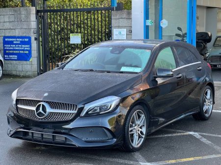 2016 Mercedes-Benz A Class A180 AMG-LINE 1.6 AUTO // FULL SERVICE HISTORY // VERY LOW MILEAGE // LEATHER/ALCANTARA AMG HEATED SEATS €18,900 thumbnail