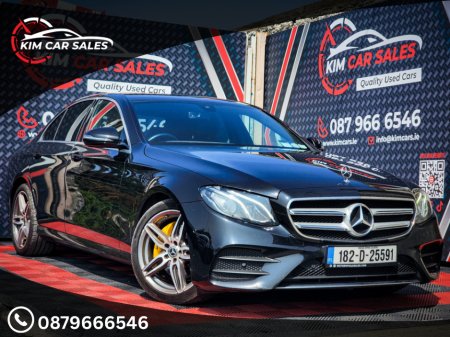 2018 Mercedes-Benz E Class E220 D AMG LINE 4DR AUTO