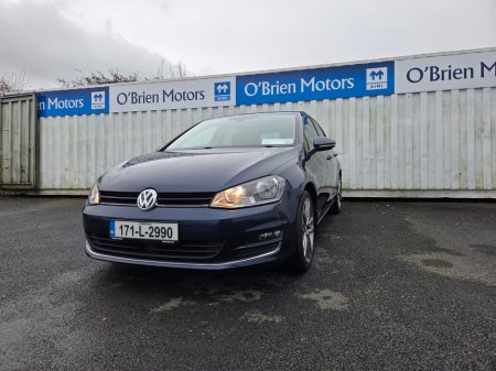 2017 Volkswagen Golf HIGHLINE 1.6 TDI MANUAL 5SPEED 110HP 5DR €16,500