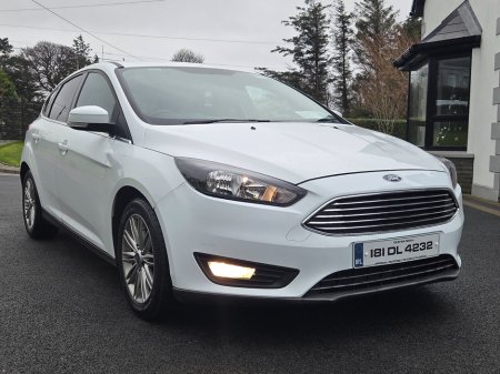 2018 Ford Focus 1.5 TDCi 120PS Zetec PowerShift €12,950